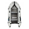OMEGA - Надуваема моторна лодка с твърдо дъно и надуваем кил 330 K Comfortline PFA RT PT светло сива